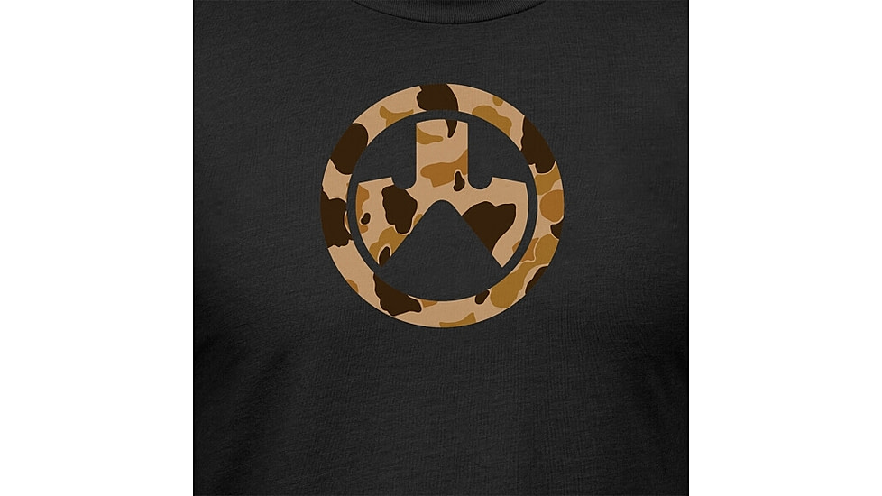 Magpul MAG1527-001-2XL Raider Camo Icon CVC Black Cotton/Polyester Short Sleeve