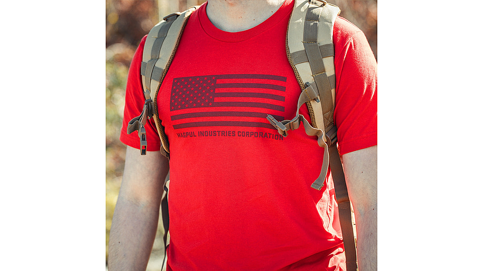 Magpul Industries Standard Cotton T-Shirt, Red, 3XL, MAG1121-610-3XL