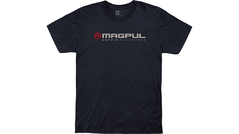 Magpul Industries Unfair Advantage Cotton T-Shirt, Navy, XL, MAG1114-410-XL