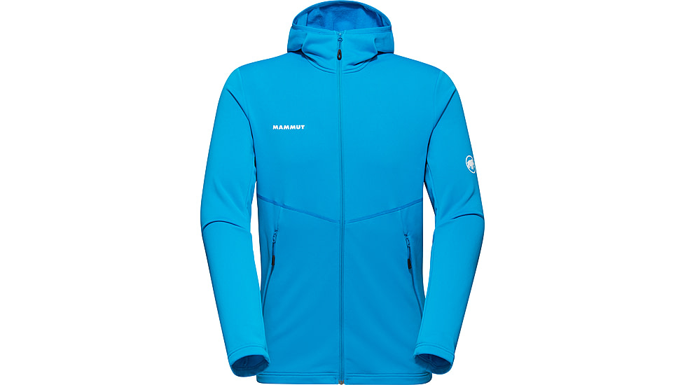 Mammut Aconcagua Light ML Hooded Jacket - Mens, Glacier Blue, Large, 1014-04250-50589-115