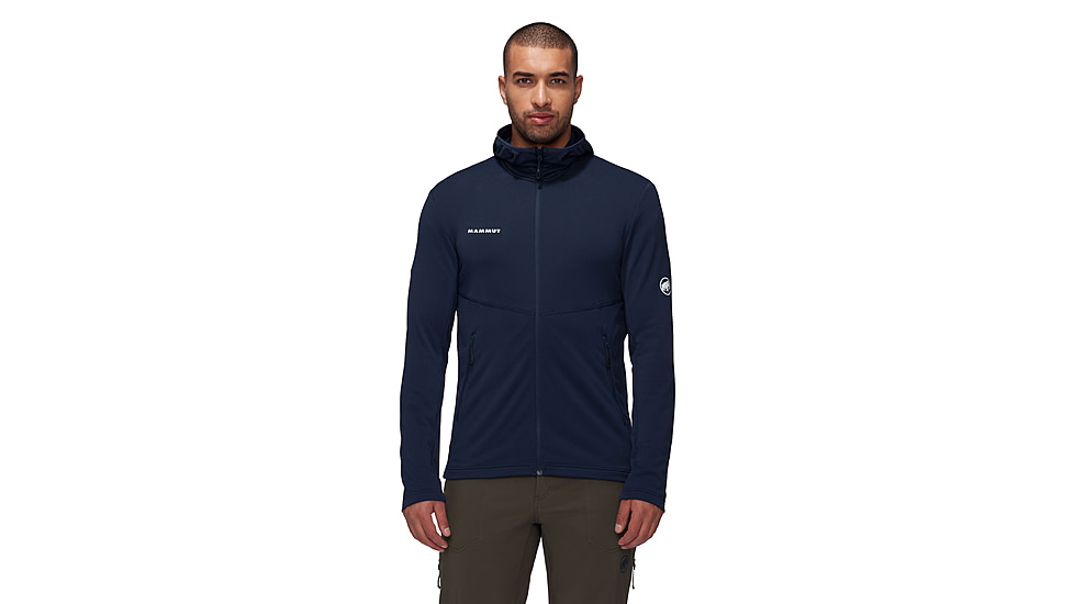 Mammut Aconcagua Light ML Hooded Jacket - Mens, Marine, XL, 1014-04250-5118-116