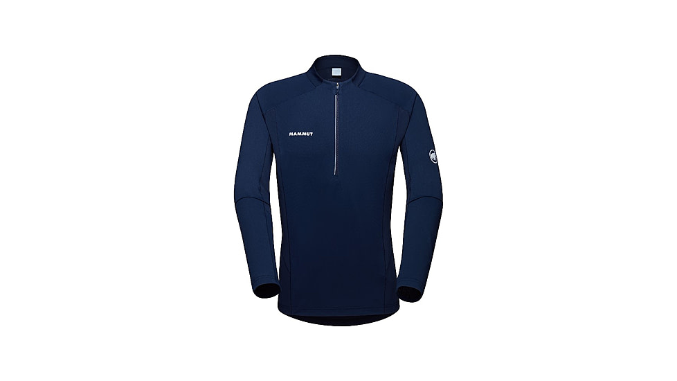 Mammut Aenergy FL Half Zip Longsleeve - Mens, Marine, Large, 1016-01330-5118-115