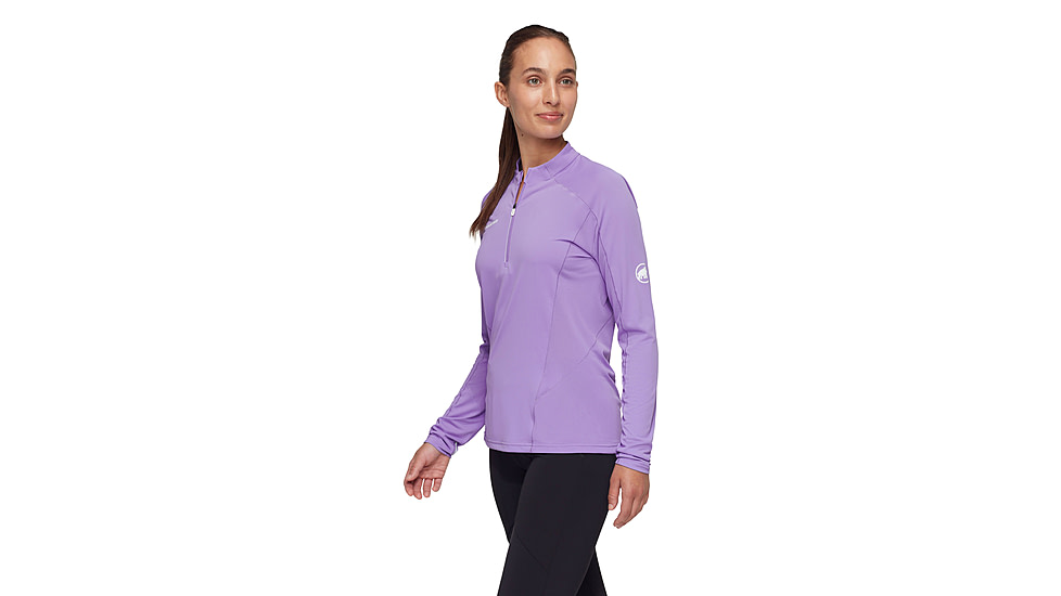Mammut Aenergy FL Half Zip Longsleeve - Womens, Lavandin, L, 1016-01340-6434-115