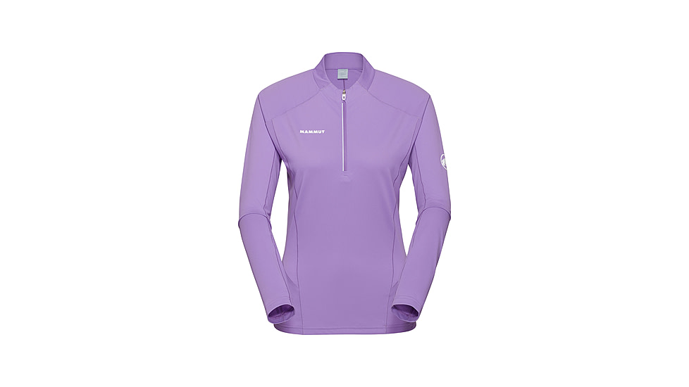 Mammut Aenergy FL Half Zip Longsleeve - Womens, Lavandin, L, 1016-01340-6434-115