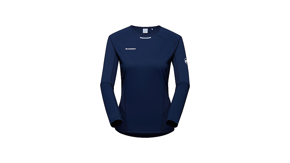 Mammut Aenergy FL Longsleeve - Womens, Marine, Large, 1016-01380-5118-115