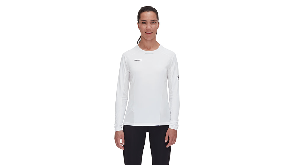 Mammut Aenergy FL Longsleeve - Womens, White, Small, 1016-01380-0243-113