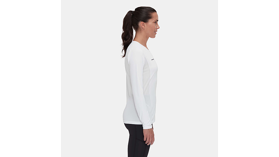 Mammut Aenergy FL Longsleeve - Womens, White, Small, 1016-01380-0243-113