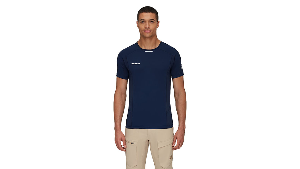 Mammut Aenergy FL T-Shirts - Mens, Marine, 2XL, 1017-05000-5118-117