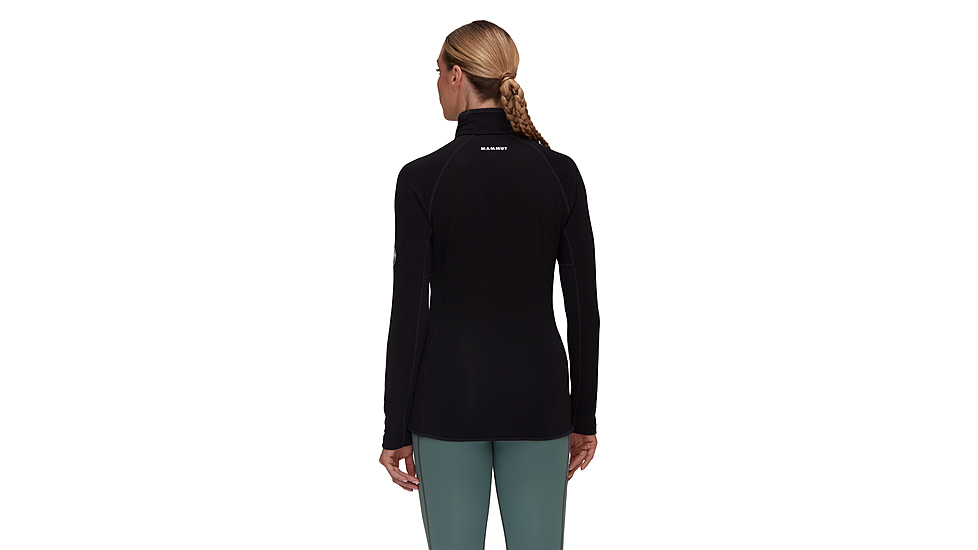 Mammut Aenergy Light ML Half Zip Pull Jacket - Womens, Black, L, 1014-05531-0001-115
