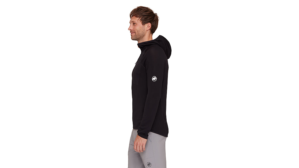 Mammut Aenergy Light ML Hooded Jacket - Mens, Black, S, 1014-05541-0001-113