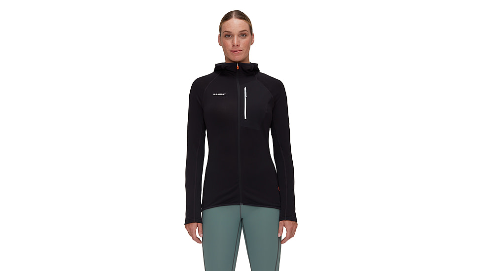 Mammut Aenergy Light ML Hooded Jacket - Womens, Black, XL, 1014-05551-0001-116