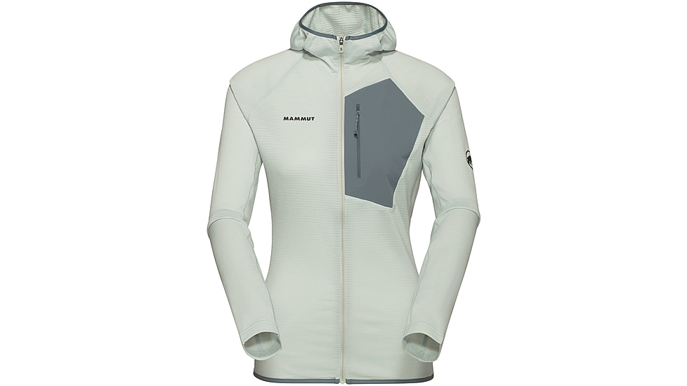 Mammut Aenergy Light ML Hooded Jacket - Womens, Silver Sage/Strata, Large, 1014-05551-1303-115