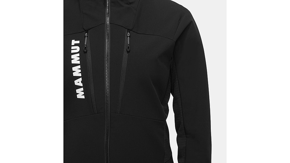 Mammut Aenergy SO Hybrid Hooded Jacket - Womens, Black, Small, 1011-01930-0001-113