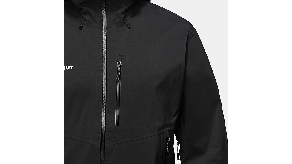 Mammut Alto Guide HS Hooded Jacket - Mens, Black, 2XL, 1010-29561-0001-117