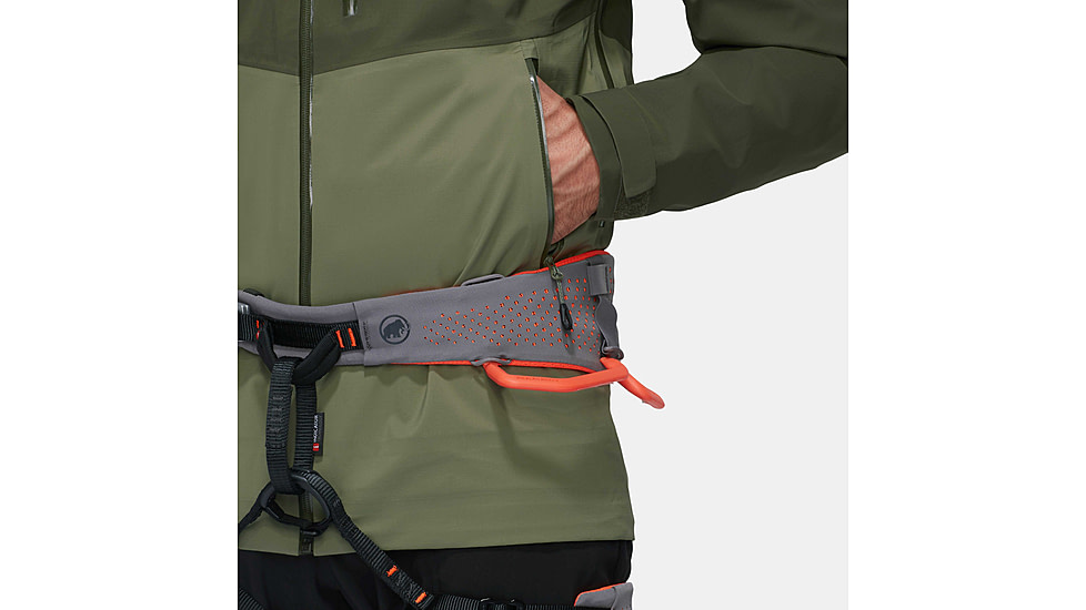 Mammut Alto Guide HS Hooded Jacket - Mens, Marsh/Dark Marsh, Large, 1010-29561-40300-115