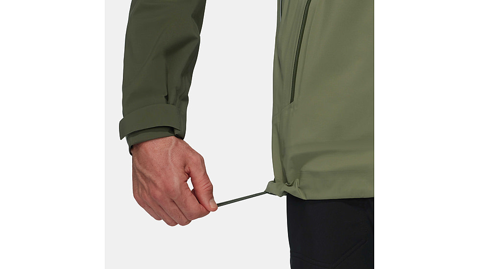 Mammut Alto Guide HS Hooded Jacket - Mens, Marsh/Dark Marsh, Large, 1010-29561-40300-115