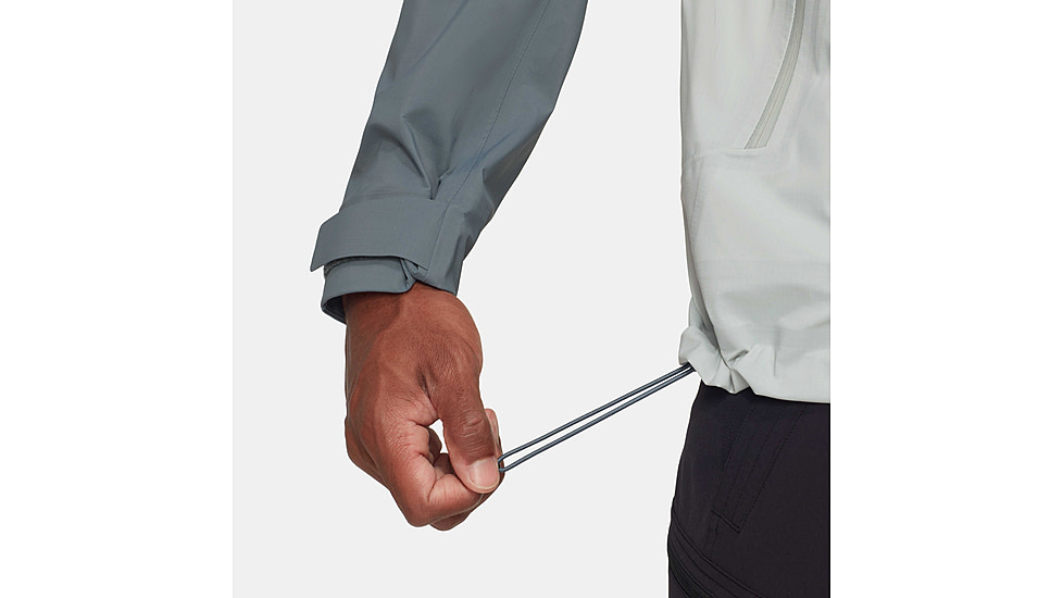 Mammut Alto Guide HS Hooded Jacket - Mens, Silver Sage/Strata, 2XL, 1010-29561-1303-117