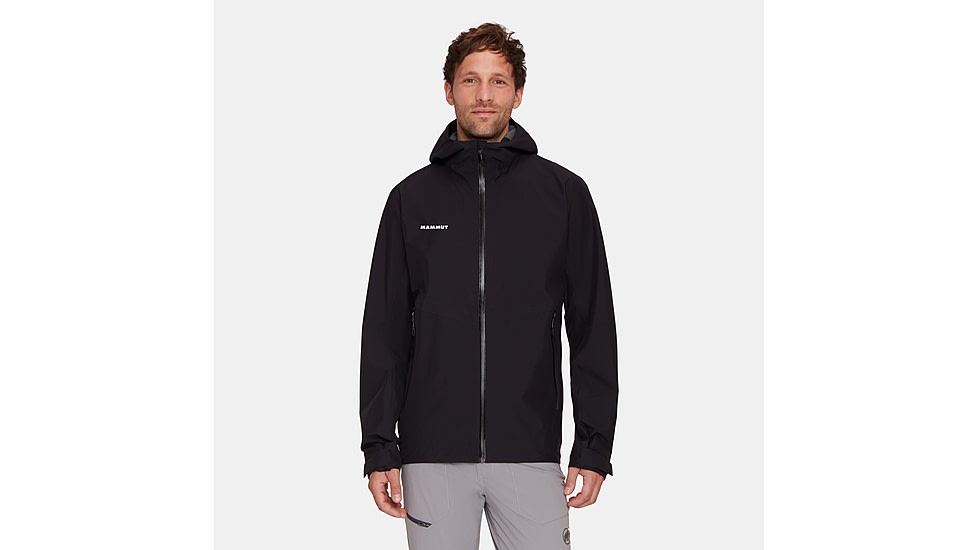 Mammut Alto Light HS Hooded Jacket - Mens, Black, 2XL, 1010-30660-0001-117