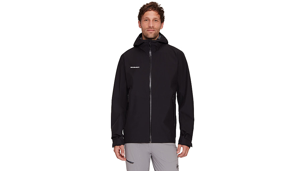 Mammut Alto Light HS Hooded Jacket - Mens, Black, Large, 1010-30660-0001-115