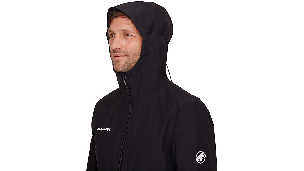 Mammut Alto Light HS Hooded Jacket - Mens, Black, Large, 1010-30660-0001-115
