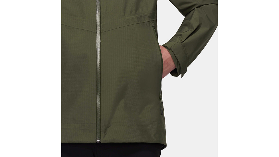 Mammut Alto Light HS Hooded Jacket - Mens, Dark Marsh, Medium, 1010-30660-40284-114