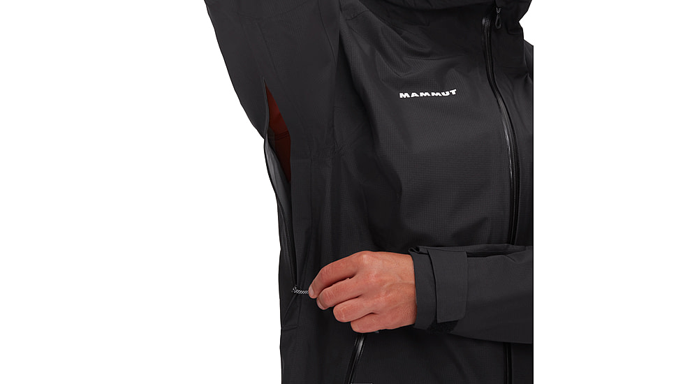 Mammut Alto Light HS Hooded Jacket - Womens, Black, XL, 1010-30670-0001-116