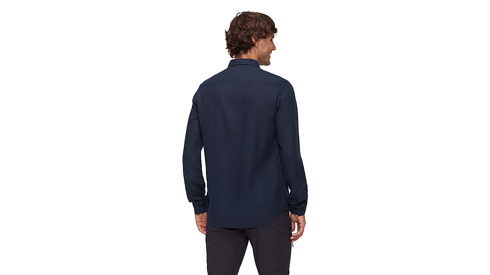 Mammut Alvra Summer Long Sleeve Shirt - Mens, Marine, 3XL, 1015-01570-5118-118