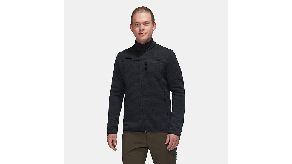 Mammut Artiv IV ML Jacket - Mens, Black Melange, Large, 1014-05790-0033-115