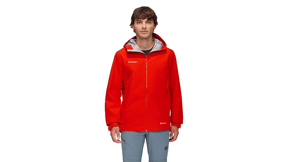 Mammut Crater Light HS Hooded Jacket - Mens, Mammut Red, L, 1010-31450-3778-115