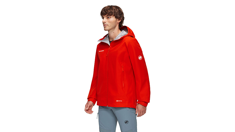 Mammut Crater Light HS Hooded Jacket - Mens, Mammut Red, L, 1010-31450-3778-115