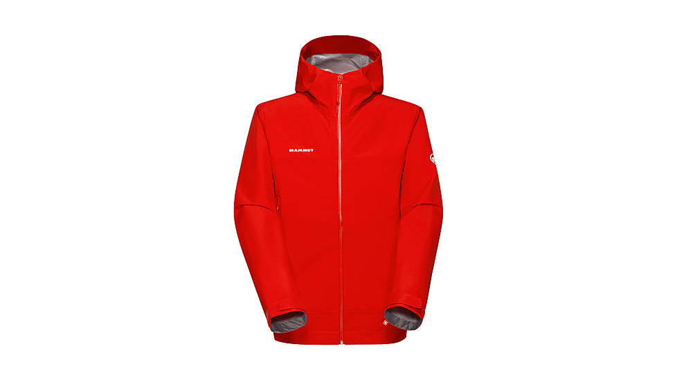 Mammut Crater Light HS Hooded Jacket - Mens, Mammut Red, L, 1010-31450-3778-115
