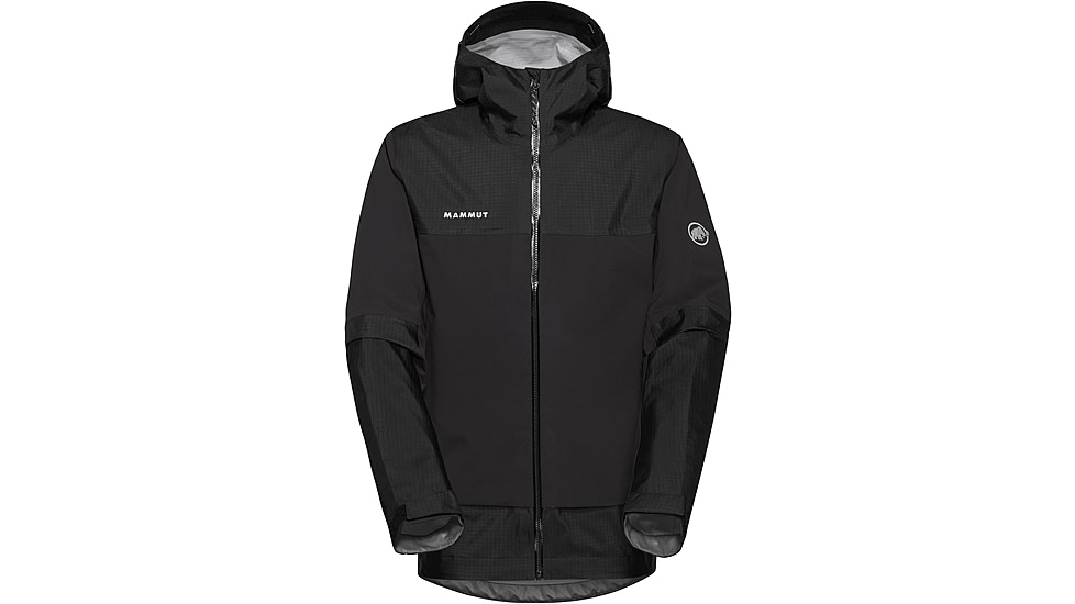 Mammut Ducan Guide HS Hooded Jacket - Mens, Black, 2XL, 1010-31380-0001-117