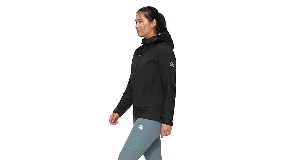 Mammut Ducan Guide HS Hooded Jacket - Womens, Black, M, 1010-31390-0001-114