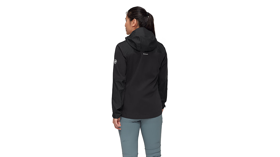Mammut Ducan Guide HS Hooded Jacket - Womens, Black, M, 1010-31390-0001-114