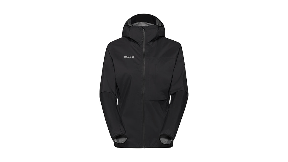 Mammut Ducan Light HS Hooded Jacket - Womens, Black, L, 1010-31480-0001-115