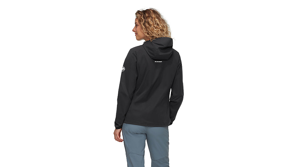 Mammut GRANITE SO Hooded Jacket - Womens, Black, L, 1011-02481-0001-115