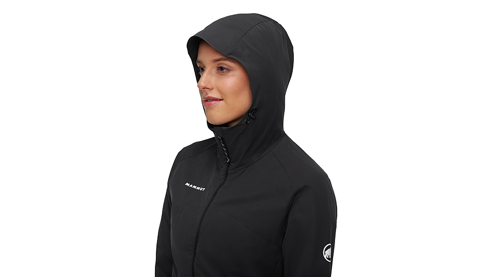 Mammut GRANITE SO Hooded Jacket - Womens, Black, L, 1011-02481-0001-115