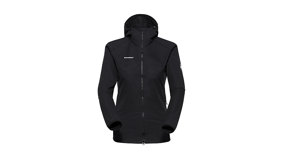 Mammut GRANITE SO Hooded Jacket - Womens, Black, L, 1011-02481-0001-115