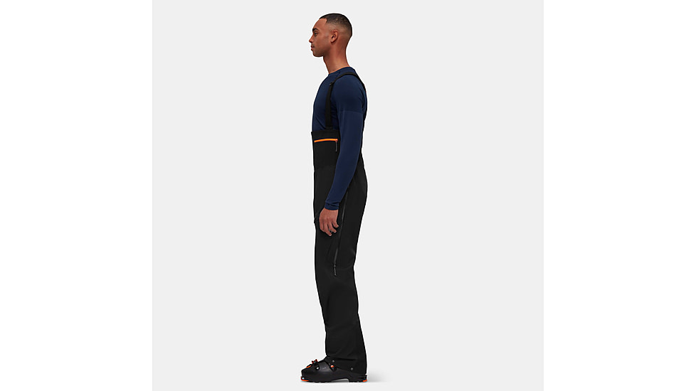 Mammut Haldigrat HS Bib Pants - Mens, Black, 46, 1020-13441-0001-46-10
