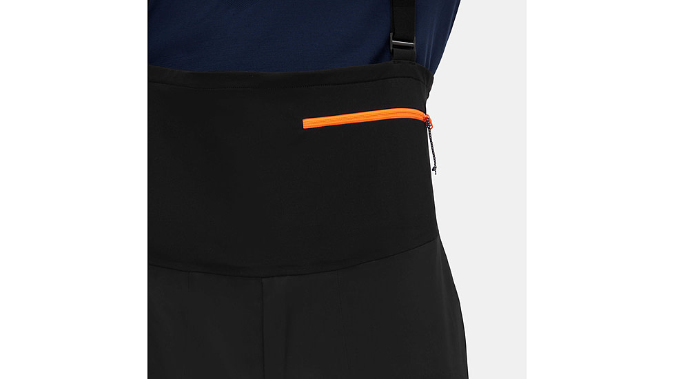 Mammut Haldigrat HS Bib Pants - Mens, Black, 46, 1020-13441-0001-46-10