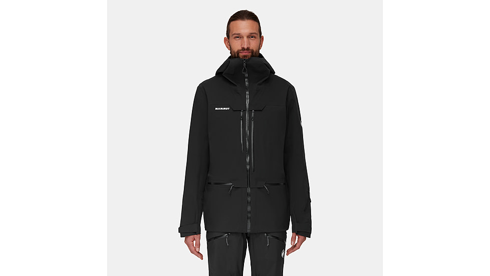 Mammut Haldigrat HS Hooded Jacket - Mens, Black, Medium, 1010-30361-0001-114