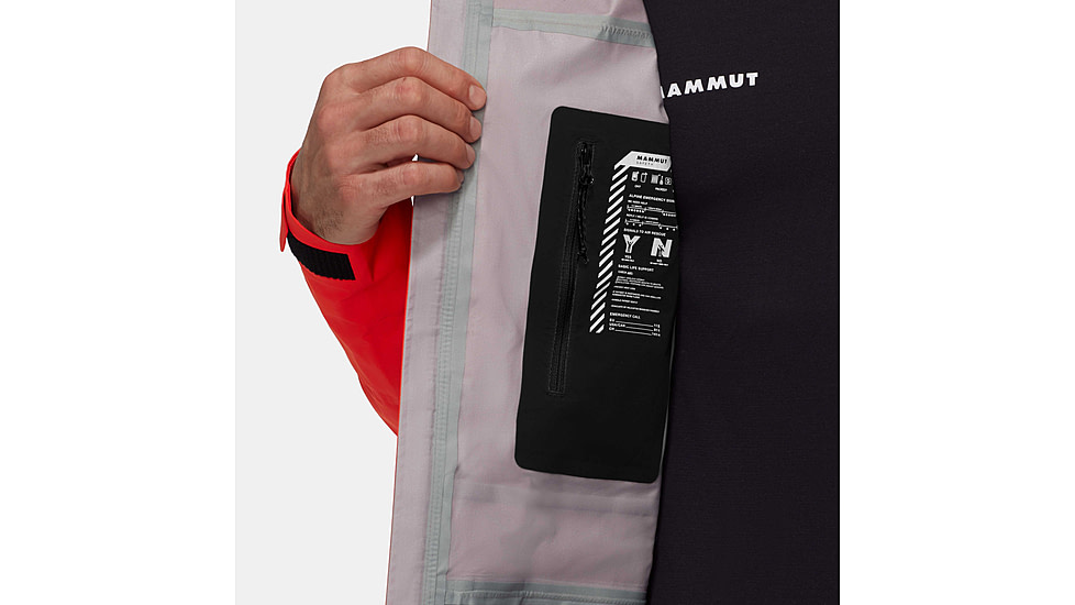 Mammut Haldigrat HS Hooded Jacket - Mens, Mammut Red, Medium, 1010-30361-3778-114