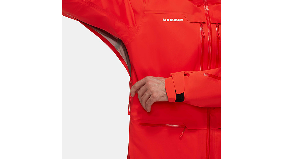 Mammut Haldigrat HS Hooded Jacket - Mens, Mammut Red, Medium, 1010-30361-3778-114