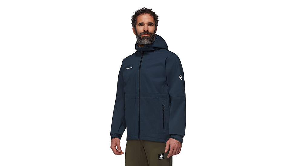 Mammut Linard Guide HS Hooded Jacket - Mens, Marine, L, 1010-30950-5118-115