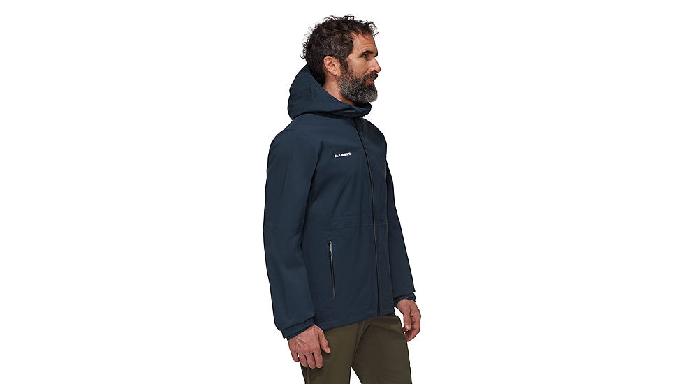 Mammut Linard Guide HS Hooded Jacket - Mens, Marine, L, 1010-30950-5118-115