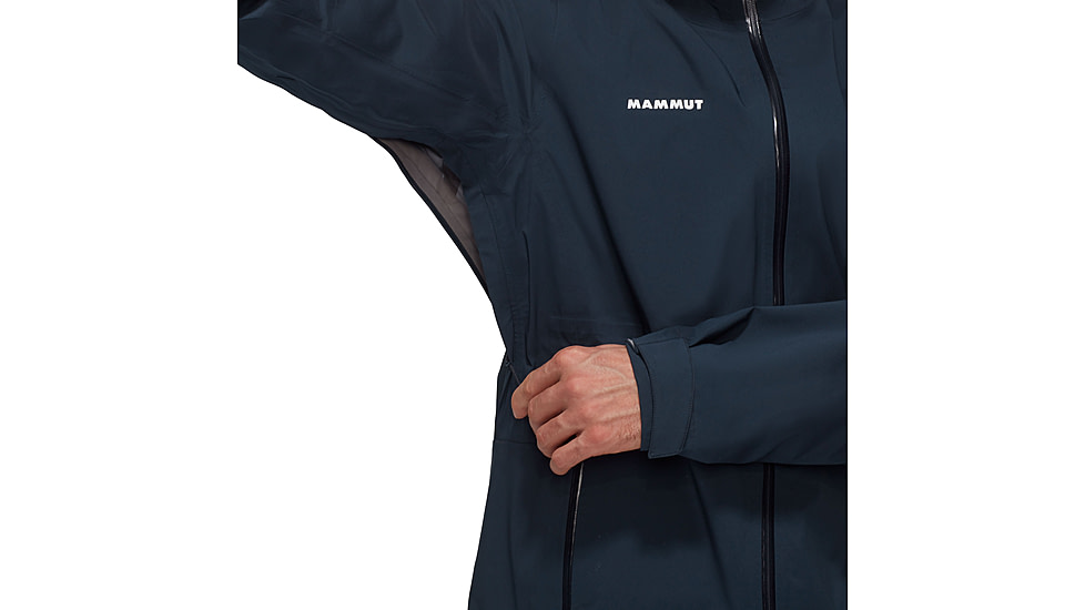 Mammut Linard Guide HS Hooded Jacket - Mens, Marine, L, 1010-30950-5118-115