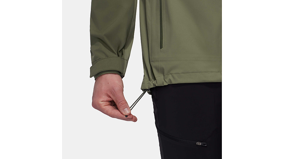 Mammut Linard Guide HS Hooded Jacket - Mens, Marsh/Dark Marsh, Small, 1010-30950-40300-113