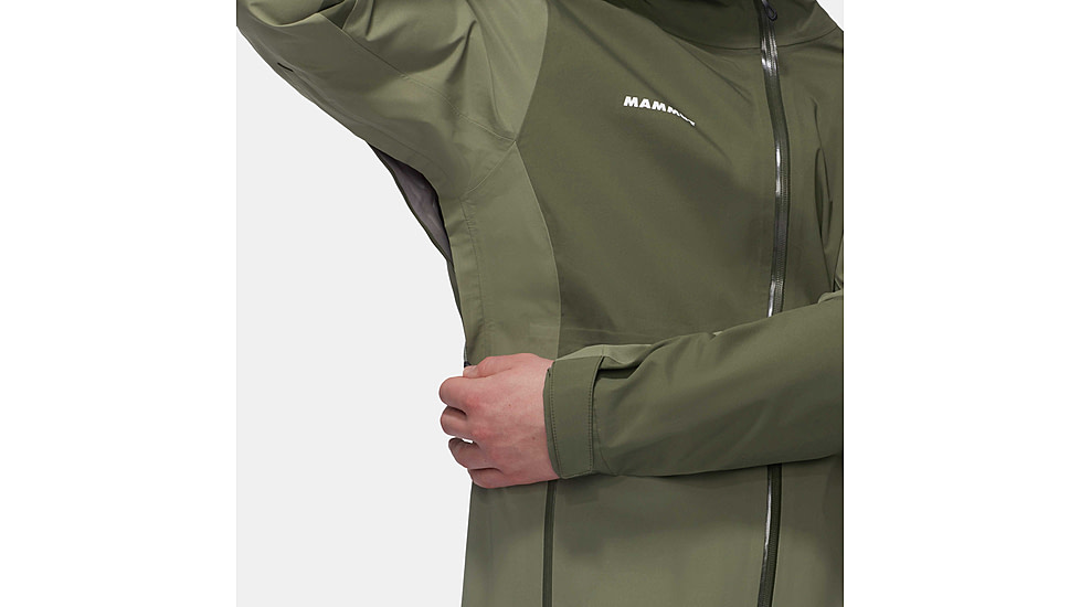 Mammut Linard Guide HS Hooded Jacket - Mens, Marsh/Dark Marsh, Small, 1010-30950-40300-113