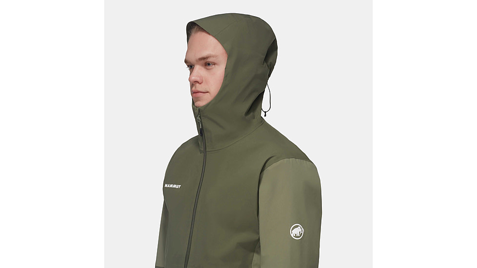 Mammut Linard Guide HS Hooded Jacket - Mens, Marsh/Dark Marsh, Small, 1010-30950-40300-113