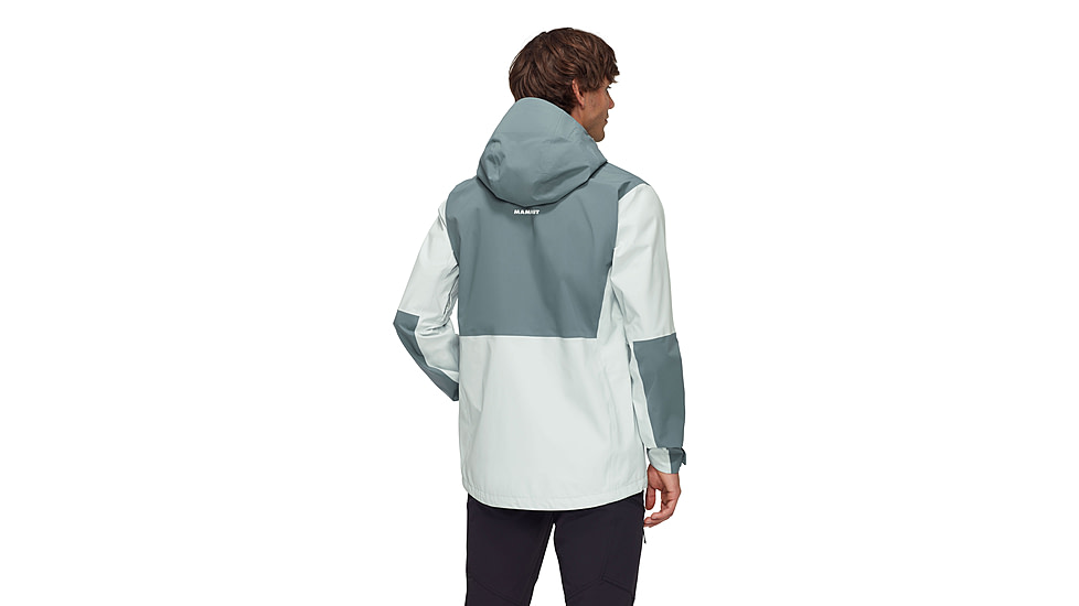 Mammut Linard Guide HS Hooded Jacket - Mens, Silver Sage-Strata, S, 1010-30950-1303-113